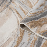 Lotus Rugs Cream Kindred Marble-Look Rug