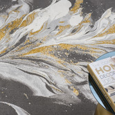 Lotus Rugs Dark Grey Sergio Rug