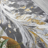 Lotus Rugs Dark Grey Sergio Runner