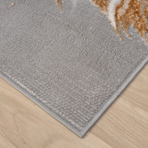 Lotus Rugs Light Grey Sergio Runner