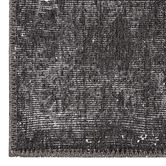 Lotus Rugs Black &amp; Grey Glory Power-Loomed Rug