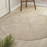 Lotus Rugs Herrin Power-Loomed Round Rug