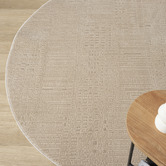 Lotus Rugs Herrin Power-Loomed Round Rug