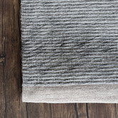 Elemental Rug Collective Dark Grey Helsinki Flat Weave Rug