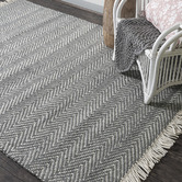 Elemental Rug Collective Grey Munich Hand-Woven Wool Rug