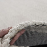Elemental Rug Collective Off White Munich Hand-Woven Wool Rug