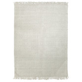 Elemental Rug Collective Off White Munich Hand-Woven Wool Rug