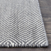 Elemental Rug Collective Grey Marrakesh Kilim Wool Rug