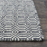 Elemental Rug Collective Dove Grey Eye Marrakesh Kilim Wool Rug