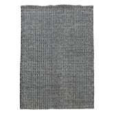 Elemental Rug Collective Black Honeycomb Marrakesh Kilim Wool Rug