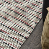 Elemental Rug Collective Multi-Coloured Marrakesh Kilim Wool Rug