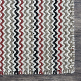 Elemental Rug Collective Multi-Coloured Marrakesh Kilim Wool Rug