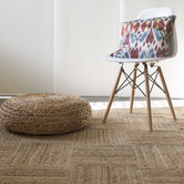 Elemental Rug Collective Natural Patchwork Cotton &amp; Jute Rug