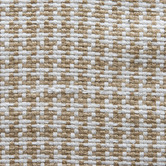 Elemental Rug Collective White Houndstooth Flat Weave Rug