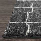 Elemental Rug Collective Charcoal Doux Power-Loomed Rug