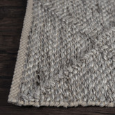 Elemental Rug Collective Beige Crossroads Wool-Blend Area Rug