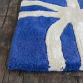 Elemental Rug Collective Blue Cloud Atlas Wool-Blend Area Rug