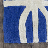 Elemental Rug Collective Blue Cloud Atlas Wool-Blend Area Rug