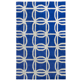 Elemental Rug Collective Blue Cloud Atlas Wool-Blend Area Rug