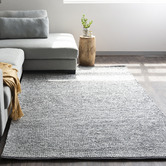 Elemental Rug Collective Grey Lynx Hand Made Wool-Blend Rug