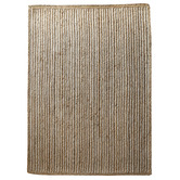 Elemental Rug Collective White Uma Braided Cotton &amp; Jute Rug