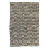 Elemental Rug Collective Black Chevron Cotton &amp; Jute Rug