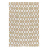 Elemental Rug Collective White Arrow Flat Weave Rug