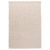 Elemental Rug Collective White Diamond Cotton &amp; Jute Rug