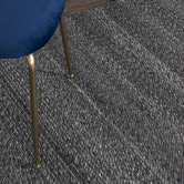 Elemental Rug Collective Grey Jacquard Signature Wool-Blend Rug