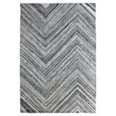 Elemental Rug Collective Grey &amp; White Nuevo Wool-Blend Rug