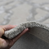 Elemental Rug Collective Taupe Gatsby Wool-Blend Rug