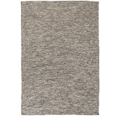 Elemental Rug Collective Brown Lima Hand-Woven Cotton Rug