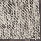 Elemental Rug Collective Brown Lima Hand-Woven Cotton Rug