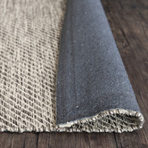 Elemental Rug Collective Brown Lima Hand-Woven Cotton Rug