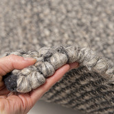 Elemental Rug Collective Island Fish Eye Hand-Woven Wool Area Rug