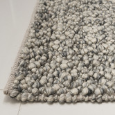 Elemental Rug Collective Vanilla Fish Eye Hand-Woven Wool Area Rug