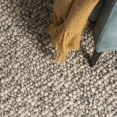 Elemental Rug Collective Vanilla Fish Eye Hand-Woven Wool Area Rug