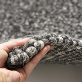 Elemental Rug Collective Volcano Fish Eye Hand-Woven Wool Area Rug