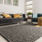 Elemental Rug Collective Volcano Fish Eye Hand-Woven Wool Area Rug