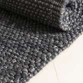 Elemental Rug Collective Navy Nirvana Hand-Knotted New Zealand Wool Rug