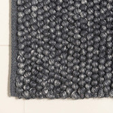 Elemental Rug Collective Navy Nirvana Hand-Knotted New Zealand Wool Rug