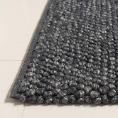 Elemental Rug Collective Navy Nirvana Hand-Knotted New Zealand Wool Rug
