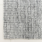 Elemental Rug Collective Silver Jacquard Oslo Flat-Weave Rug