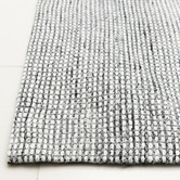 Elemental Rug Collective Silver Jacquard Oslo Flat-Weave Rug