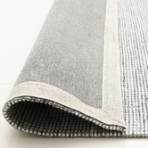 Elemental Rug Collective Silver Jacquard Oslo Flat-Weave Rug