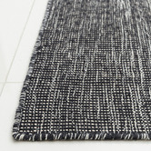 Elemental Rug Collective Charcoal Warsaw Hand Made Wool Rug