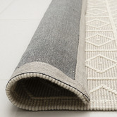 Elemental Rug Collective Ivory Palermo Hand-Woven Wool Rug