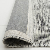 Elemental Rug Collective Charcoal Warsaw Hand Made Wool Rug
