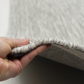 Elemental Rug Collective Grey Warsaw Hand Made Wool Rug