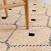 Elemental Rug Collective Bogota Hand-Woven Jute &amp; Wool Rug